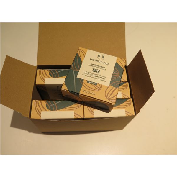Qty 6 The Body Shop Shea Shampoo Bars