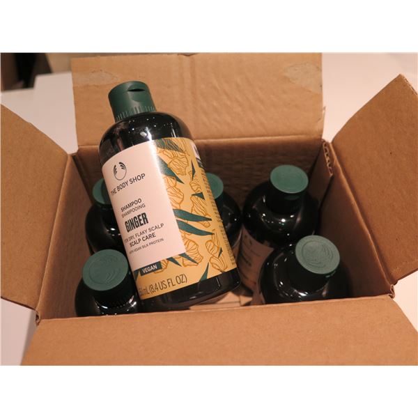 Qty 6 Bottles The Body Shop Ginger Shampoo