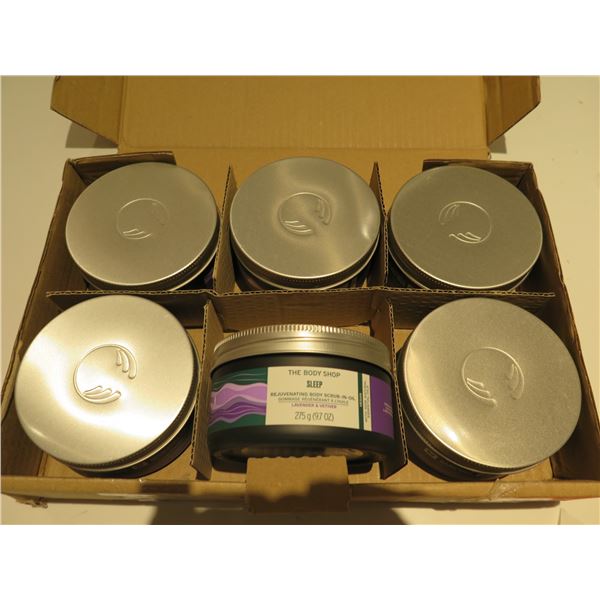 Qty 6 Jars The Body Shop Sleep Body Scrub-in-Oil