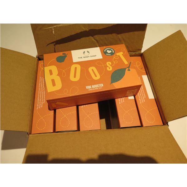 Qty 6 The Body Shop Vibe Booster Discovery Kits