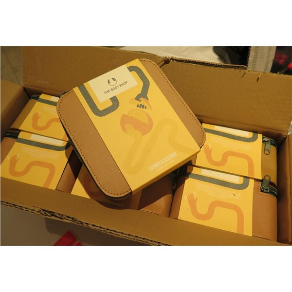 Qty 6 The Body Shop Lather & Slather Mango Gift Case