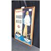 Image 2 : SEIBERLING RUBBER HEELS 1940'S 37" X 25" FRAMED AD