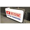 Image 2 : ICOM ILLUMINATED 25" X 16" SIGN