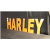 Image 2 : ORANGE METAL 2'H HARLEY LETTERS SIGN