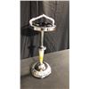 Image 1 : VINTAGE 27"H CHROME ASHTRAY WITH ORIGINAL LIGHTER