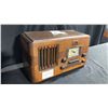 Image 1 : SILVERTONE 19" X 9" X 11" PUSH BUTTON WOODEN RADIO