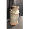 Image 1 : VINTAGE DAIRY MILK CAN 24"H