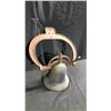 Image 1 : CAST IRON OLD RANCH BELL 15" X 17"