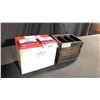 Image 1 : SHELL DISPLAY BATTERY (DRY) AND EXIDE 6V BATTERY OPEN CASE 9" X 8"