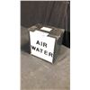 Image 3 : SERVICE STATION DOUBLE SIDED AIR/WATER BOX SIGN 10" X 10" X 6"