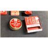 Image 2 : 6 VINTAGE FIRE ALARM PULL STATIONS