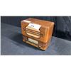 Image 3 : PHOWOLA 11" X 10" 7" WOODEN RADIO