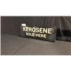 Image 2 : KEROSENE SOLD HERE DOUBLE-SIDED 30" X 10" METAL SIGN