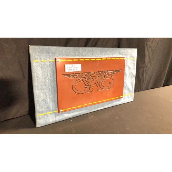 GWG JEANS 23  X 13  LOGO SIGN