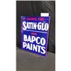 Image 3 : SATIN-GLOW HEAVY GAUGE 23" X 18" PORCELAIN DOUBLE SIDED SIGN