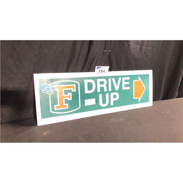FRONTIER BANK 36" X 12" DRIVE-UP SIGN