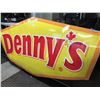 Image 1 : LARGE TIN DENNY'S SIGN - SOME IMPERFECTIONS