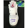 Image 2 : GIANCARLO ESPOSITO SIGNED "DO THE RIGHT THING" NIKE AIR JORDAN SNEAKER (WWOC COA)
