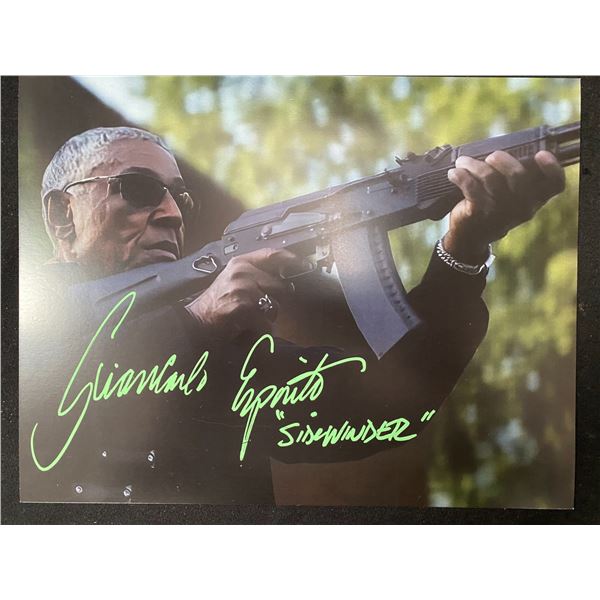 GIANCARLO ESPOSITO SIGNED CAPTAIN AMERICA 8 X 10 INSCRIBED "SIDEWINDER" WWOC COA
