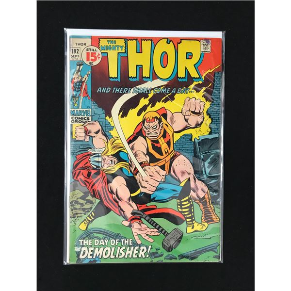MARVEL COMICS THE MIGHTY THOR NO.192