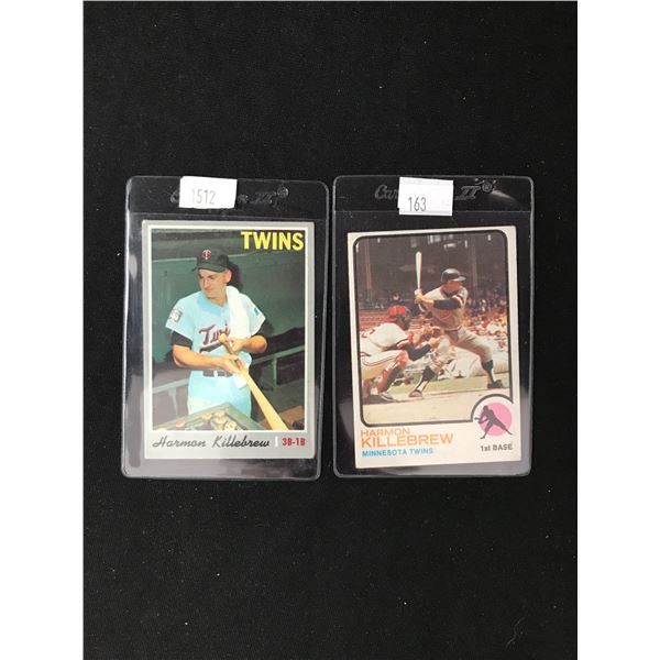 VINTAGE HARMON KILLEBREW BASEBALL CART LOT