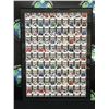 Image 1 : 2019-20 UPPER DECK THE CUP CUSTOM FRAMED GOLD SPECTRUM ROOKIES UNCUT SHEET