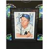 Image 1 : LTD, EDITION MICKEY MANTLE SIGNED AND CUSTOM FRAMED 51 BOWMAN RC PRINT 175/450 JSA LOA