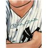 Image 2 : LTD, EDITION MICKEY MANTLE SIGNED AND CUSTOM FRAMED 51 BOWMAN RC PRINT 175/450 JSA LOA