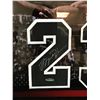 Image 2 : RARE LTD. EDITION MICHAEL JORDAN AND SCOTTIE PIPPEN DUAL SIGNED JERSEY NUMBER DISPLAY /92 (UPPER DEC