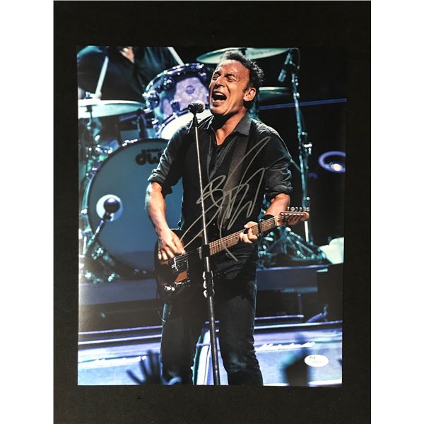 BRUCE SPRINGSTEIN SIGNED 11 X 14 JSA LOA