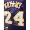 Image 2 : KOBE BRYANT SIGNED AND CUSTOM FRAMED L. A LAKERS JERSEY (PSA LOA)