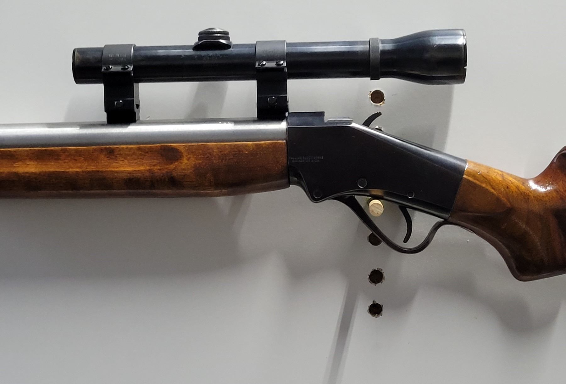 256 Rifle Fix Bros. Falling Block Works Custom Heavy Barrel Single shot Rifle in ...
