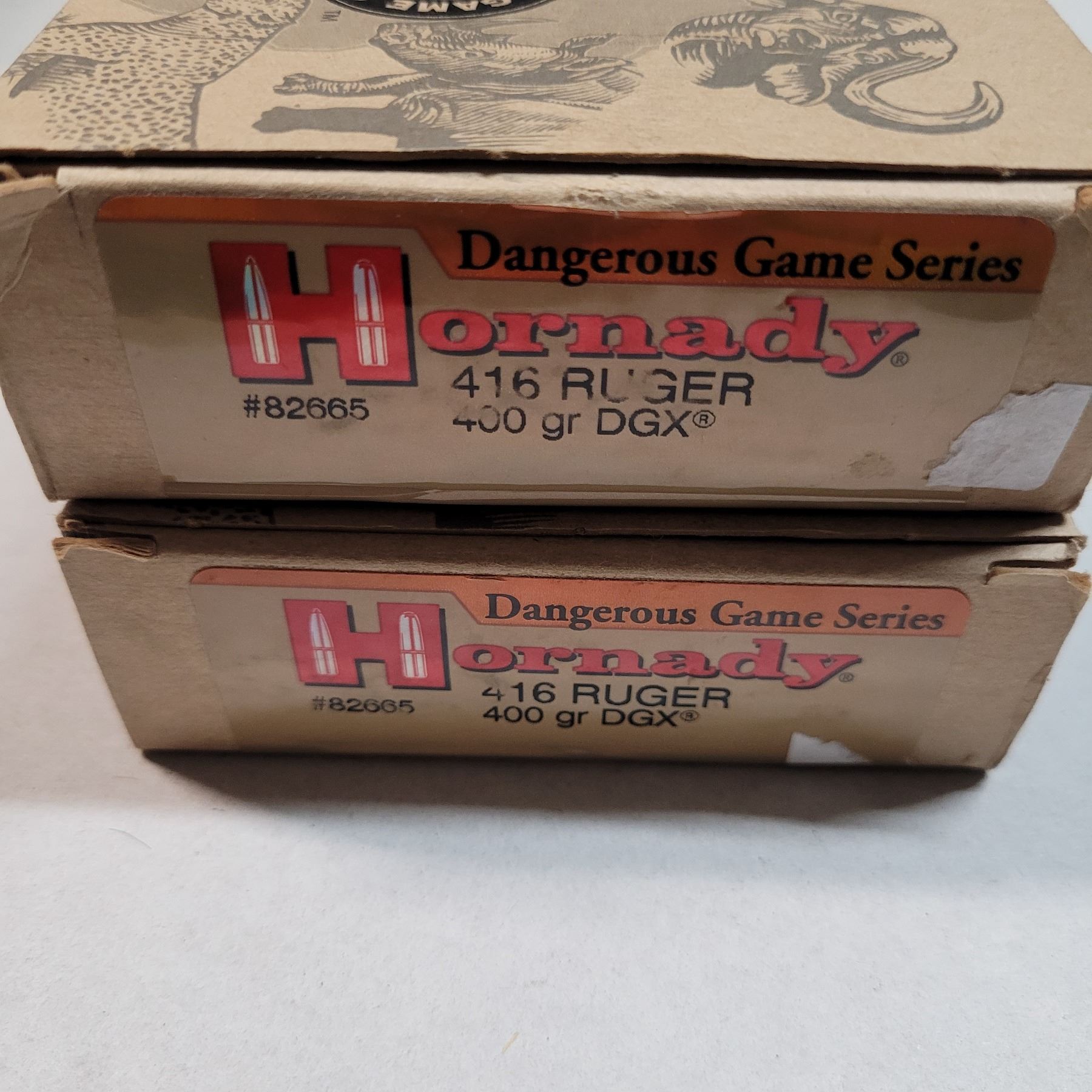 416 Ruer 416 Ruger Factory 400gr DGX Ammo 40 Cartridges