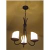 Image 2 : LOT DE 3 CHANDELIERS A/ 3 CHANDELLES