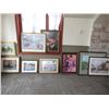 Image 1 : LOT DE 8 REPRODUCTION DE PEINTURE ENCADRE