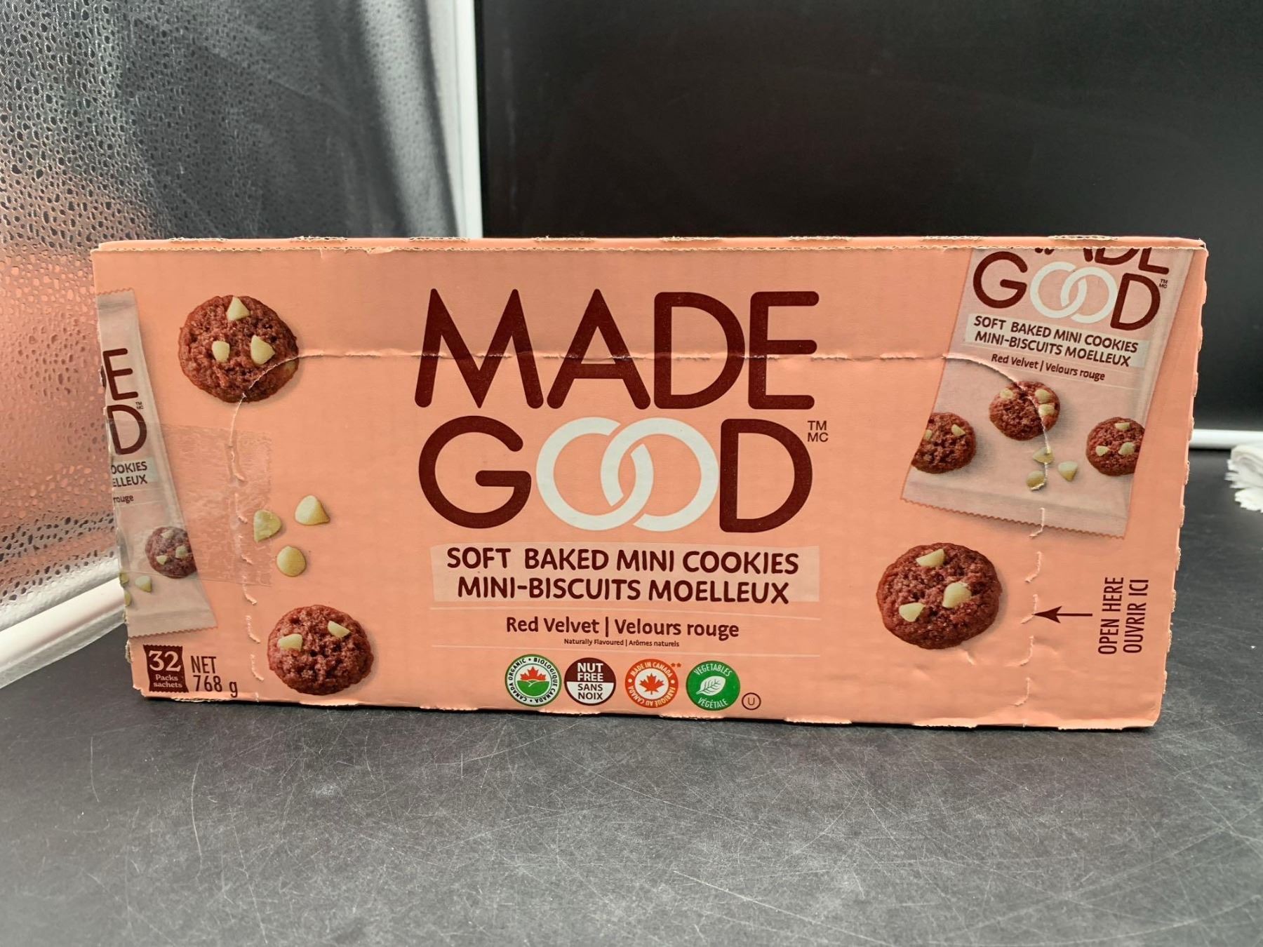 Good Bake Mini Made Good-Red Velvet Soft Baked Mini Cookies (32pks)