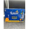 Image 1 : Rubicon Exotic Sparkling Mango Beverage (12 x 355ml)