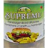 Image 2 : Supreme Hamburger Sliced Dill Pickles (3.78L)