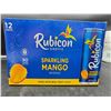 Image 1 : Rubicon Exotic Sparkling Mango Beverage (12 x 330ml)