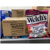 Image 1 : CASE LOT- Welch's Fruit Snacks Berries & Cherries 12 x 140g