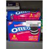Image 1 : CASE LOT -Christie Oreo Double Stuff Grab & Go Cookies 10 x 116g