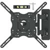 Image 1 : Amazon Basics Full Motion Articulating TV Monitor Wall Mount for 26-55 Inch TVs and Flat Panels up t