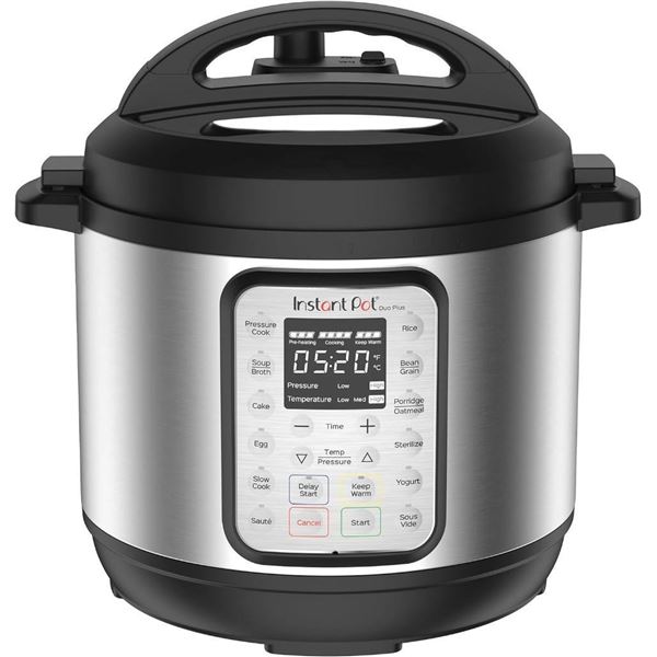 Instant Pot Duo Plus 9-in-1 Electric Pressure Cooker, Slow Cooker, Rice Cooker, Steamer, Sauté, Yogu