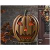 Image 1 : Halloween Pumpkin with Flickering Flame Effect and Sound (Orange)
