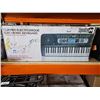 Image 2 : RockJam 54-Key Portable Electronic Keyboard with Interactive LCD Screen & Includes Piano Maestro Tea