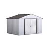 Image 1 : Arrow 10-ft x 8-ft High Point Galvanized Steel Storage Shed