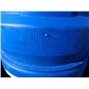 Image 3 : Lot of 6 Blue Rain Barrels - with Sealing Lids, 28" Tall x 21" Diameter - Not Drilled for Tap