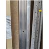 Image 3 : Lot of 12- 12' Metal Stair Edge Nosing