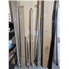 Image 1 : Lot of 12 - 8' Metal Closet Rods - White