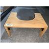Image 1 : Folding Wood Potty Stool